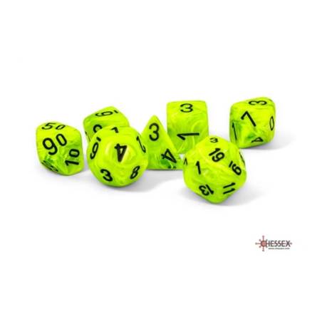 MEGA SET DE DES VORTOX BRIGHT GREEN/ BLACKACCESSOIRES MEGA SET DE DES