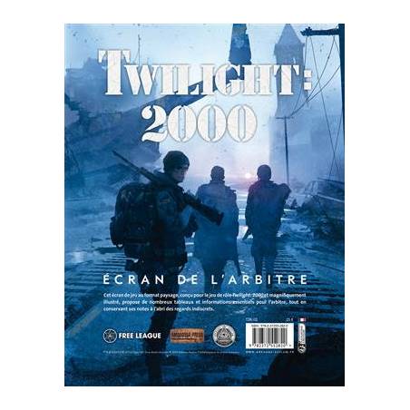 TWILIGHT 2000 ECRAN DE L'ARBITREJEUX DE RÔLES Le paravent est un su...