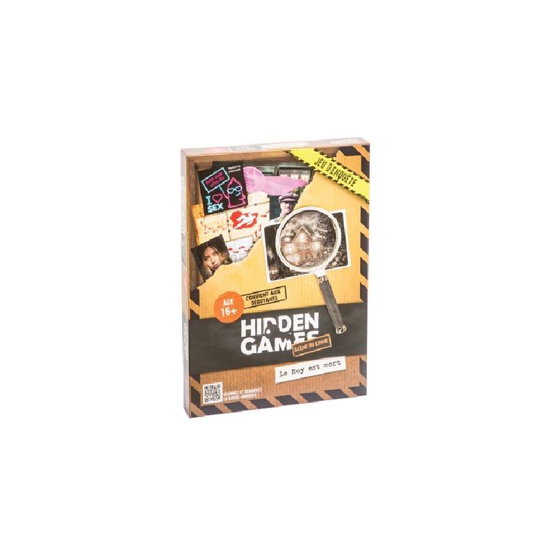 JEUX DE SOCIETE HIDDEN GAMES - LE ROY EST MORT
