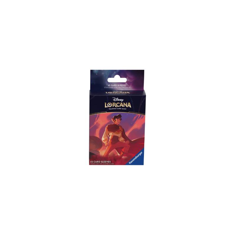 LORCANA S5 - SLEEVES ALADDINJEUX DE CARTES A COLLECTIONNER 65 Sleev...