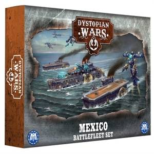 DYSTOPIAN WARS : MEXICOJEUX DE FIGURINES BATTLESHIP SET MEXICO DYST...