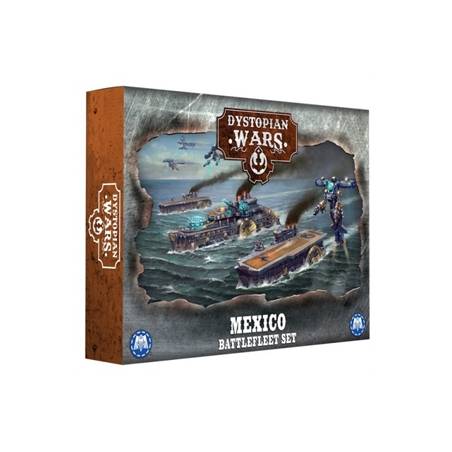 DYSTOPIAN WARS : MEXICOJEUX DE FIGURINES BATTLESHIP SET MEXICO DYST...