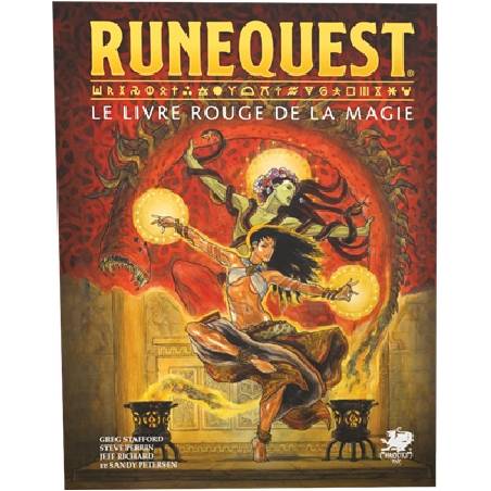 RUNEQUEST : LE LIVRE ROUGE DE LA MAGIEJEUX DE RÔLES Livre d'extensi...