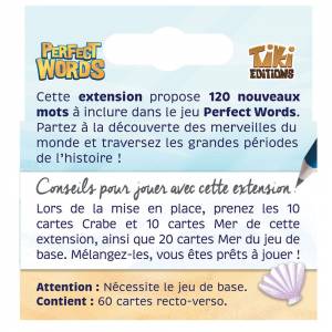 PERFECT WORDS : RECHARGE TOUR DU MONDE