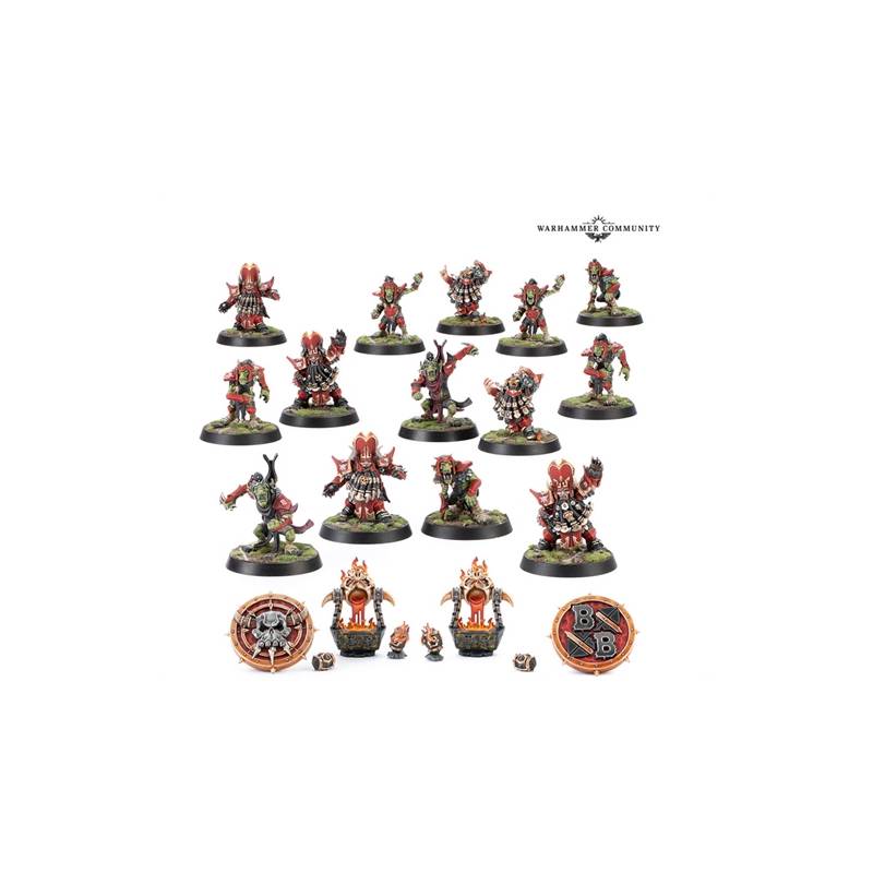 WARHAMMER BLOODBOWL : CHAOS DWARF THE ZHARR-NAGGRUND ZIGGURATSWARHA...
