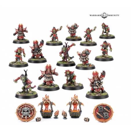 WARHAMMER BLOODBOWL : CHAOS DWARF THE ZHARR-NAGGRUND ZIGGURATSWARHA...