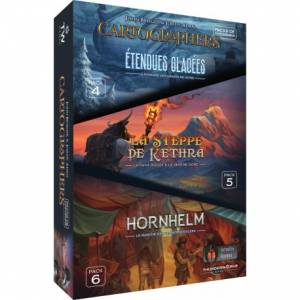 JEUX DE SOCIETE CARTOGRAPHER : PACKS DE PARCHEMINS