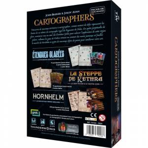 JEUX DE SOCIETE CARTOGRAPHER : PACKS DE PARCHEMINS