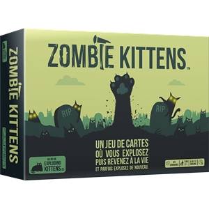 JEUX DE SOCIETE EXPLODING KITTENS : ZOMBIE KITTENS