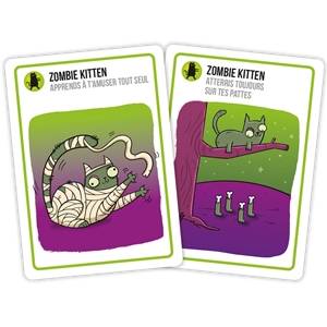 JEUX DE SOCIETE EXPLODING KITTENS : ZOMBIE KITTENS