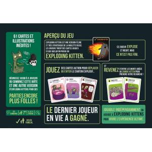 JEUX DE SOCIETE EXPLODING KITTENS : ZOMBIE KITTENS