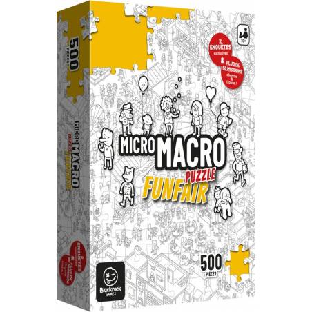 JEUX DE SOCIETE MICRO MACRO PUZZLE FUNFAIR