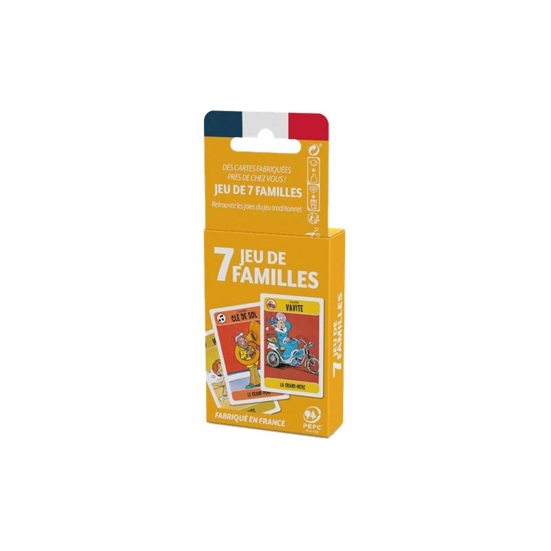 JEU DE 7 FAMILLES ECO FORMAT JEU DE 7 FAMILLES ECO FORMAT