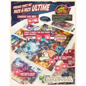 JEUX DE SOCIETE KING OF TOKYO : DUEL
