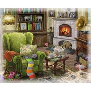 ESCAPE PUZZLE - LE SALON DU MANOIRPUZZLE 1 puzzle de 99 pièces