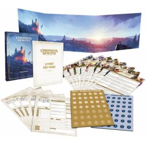 CHRONIQUES OUBLIEES FANTASY V2 : ECRAN ET LIVRE DES VOIESJEUX DE RÔ...