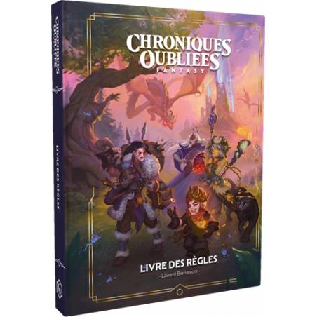 CHRONIQUES OUBLIEES FANTASY V2 : LIVRE DES REGLES DELUXEJEUX DE RÔL...