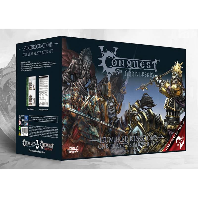 CONQUEST HUNDRED KINGDOMS - STARTER SET 5e ANNIVERSAIRE CONQUEST HUNDRED KINGDOMS - STARTER SET 5e ANNIVERSAIRE