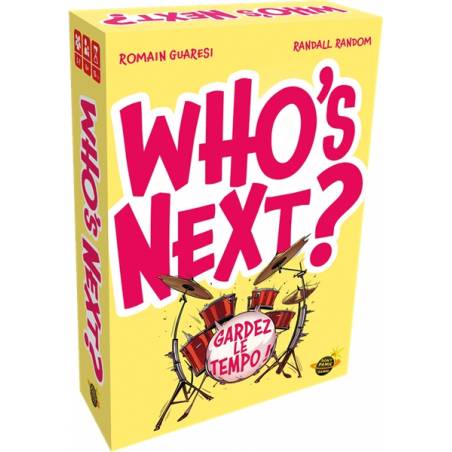 WHO'S NEXT?JEUX DE SOCIETE WHO'S NEXT ?