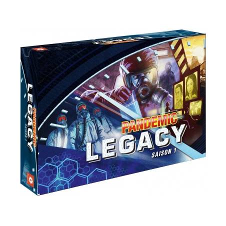 PANDEMIC LEGACY SAISON 1 BLEUEXPERT Pandemic Legacy est un jeu coop...