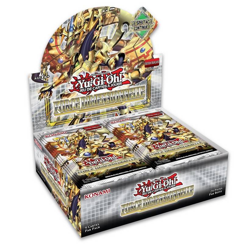 DISPLAY YU-GI-OH FORCE DIMENSIONNELLE DISPLAY YU-GI-OH FORCE DIMENSIONNELLE