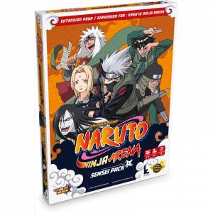 NARUTO NINJA ARENA EXTENSION SENSEIEN FAMILLE 6 nouveaux ninjas pou...
