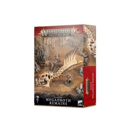 CARCASSE DE MÉGADROTH WARHAMMER Les Royaumes Mortels sont habités p...