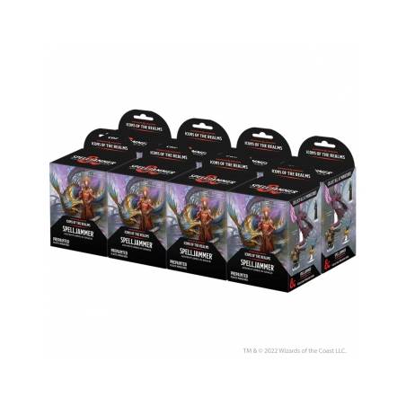 SPELLJAMMER : ICONS OF THE REALMSDUNGEONS & DRAGONS Un set de figur...