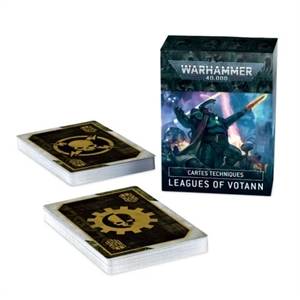 LEAGUE OF VOLTANN : CARTES TECHNIQUESACCUEIL Le pack de cartes tech...