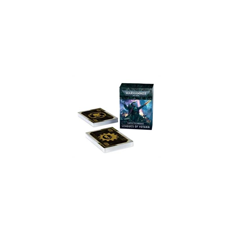 LEAGUE OF VOLTANN : CARTES TECHNIQUESACCUEIL Le pack de cartes tech...