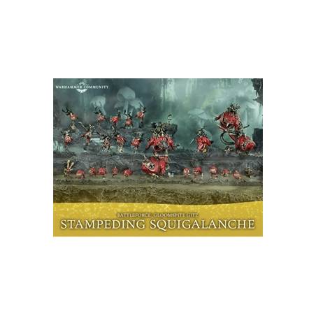 GLOOMSPITE GITZ: SQUIGLANCHE SACCAGEANTEWARHAMMER BATTLEFORCE 2022 ...