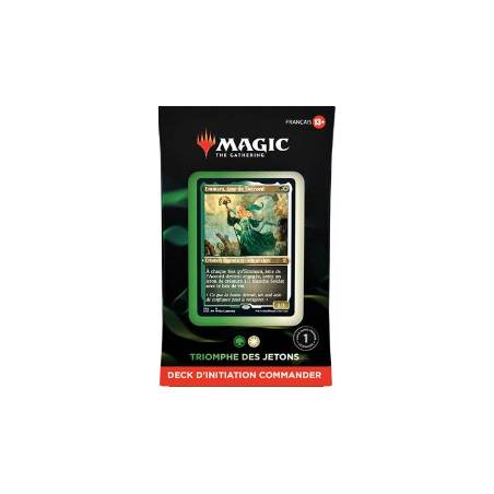 COMMANDER DECK D'INITIATION - TRIOMPHE DES JETONS FR