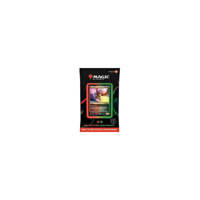 COMMANDER DECK D'INITIATION - DESTRUCTION DRACONIQUE FRJEUX DE CART... COMMANDER DECK D'INITIATION - DESTRUCTION DRACONIQUE FRJEUX DE CART...