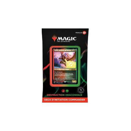 COMMANDER DECK D'INITIATION - DESTRUCTION DRACONIQUE FRJEUX DE CART...