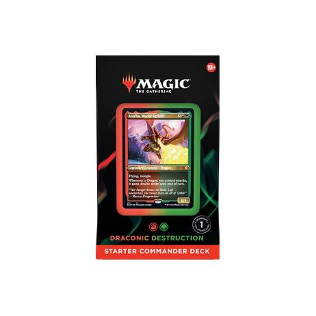 COMMANDER DECK D'INITIATION - DESTRUCTION DRACONIQUE ENMAGIC THE GA...
