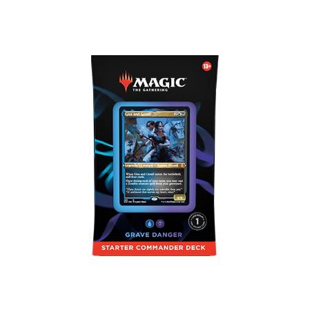 COMMANDER DECK D'INITIATION - DANGER DE LA TOMBE ENJEUX DE CARTES A...