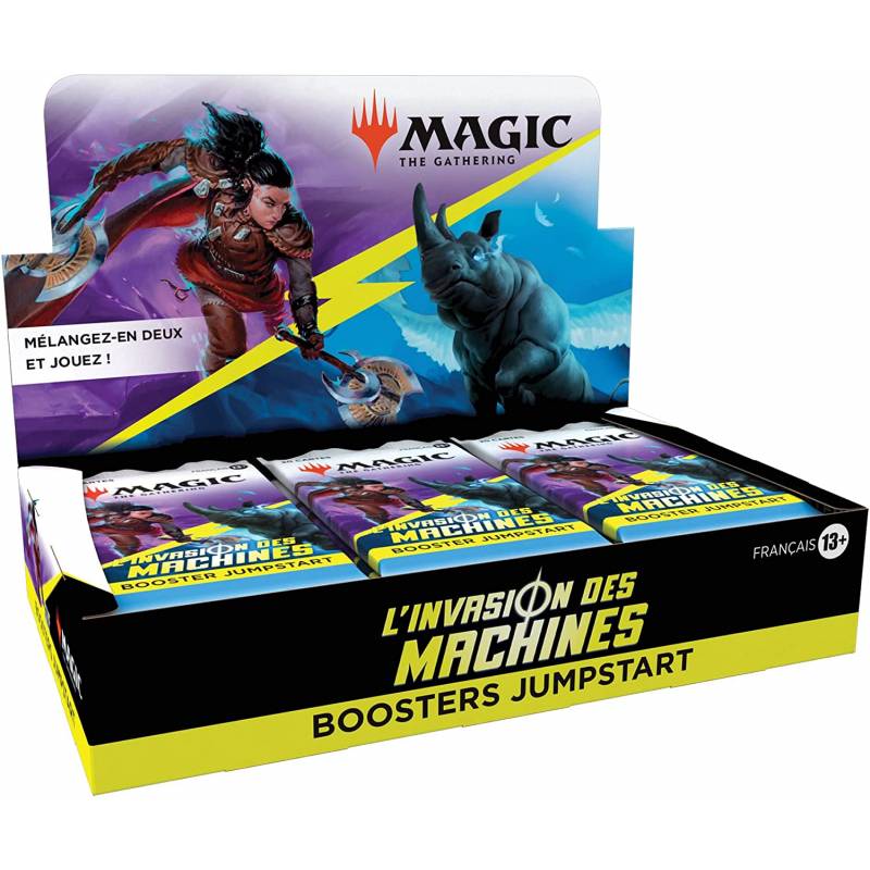 BOITE DE BOOSTER JUMPSTART - L'INVASION DES MACHINES FRBOOSTER ET D... BOITE DE BOOSTER JUMPSTART - L'INVASION DES MACHINES FRBOOSTER ET D...