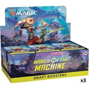 LOT DE 3 BOITES DE BOOSTER DE DRAFT - L'INVASION DES MACHINES ENBOO...