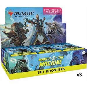 LOT DE 3 BOITES DE BOOSTER D'EXTENSION - L'INVASION DES MACHINES EN...