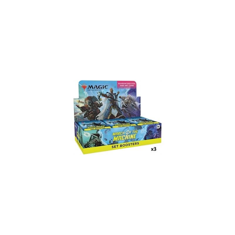 LOT DE 3 BOITES DE BOOSTER D'EXTENSION - L'INVASION DES MACHINES EN LOT DE 3 BOITES DE BOOSTER D'EXTENSION - L'INVASION DES MACHINES EN