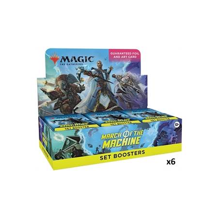 LOT DE 6 BOITES DE BOOSTER D'EXTENSION - L'INVASION DES MACHINES EN...