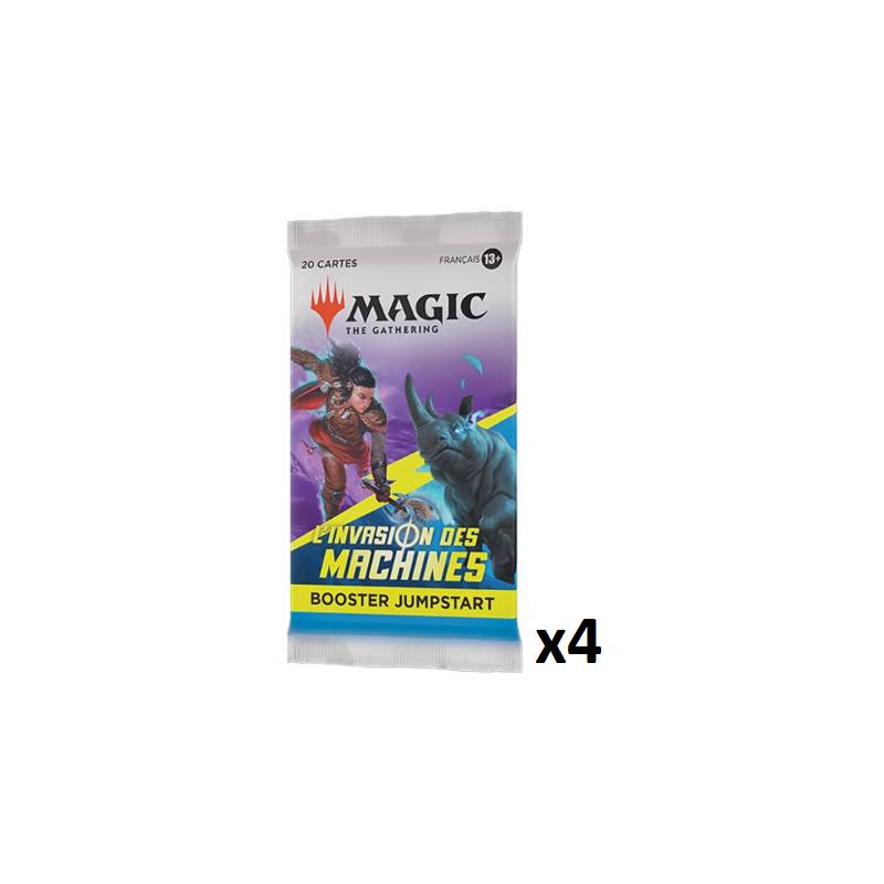 LOT DE 4 BOOSTERS JUMPSTART - L'INVASION DES MACHINES FRBOOSTER ET ... LOT DE 4 BOOSTERS JUMPSTART - L'INVASION DES MACHINES FRBOOSTER ET ...