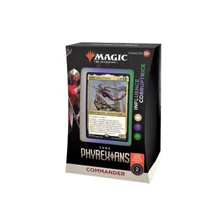 TOUS PHYREXIANS - DECK COMMANDER INFLUENCE CORRUPTRICE FR