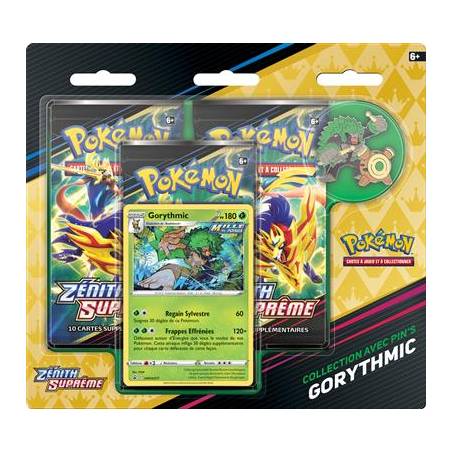 POKEMON EB12.5 TRIPACK GORYTHMICBOOSTER ET DISPLAY Tripack Zenith S...