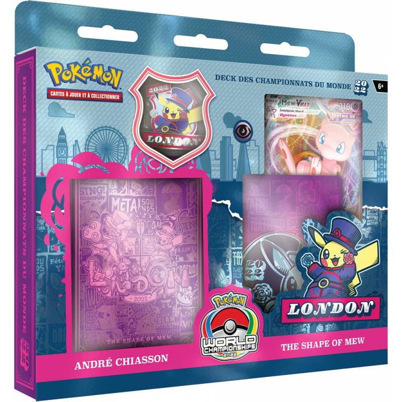 POKEMON : DECK CHAMPIONNATS 2022 MEW V MAX (ANDRE CHIASSON) POKEMON : DECK CHAMPIONNATS 2022 MEW V MAX (ANDRE CHIASSON)