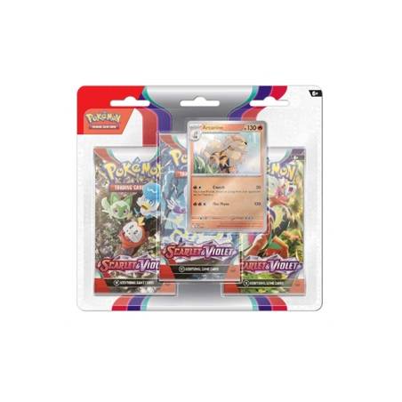 POKEMON EV01 - TRIPACK ARCANIN FR BOOSTER ET DISPLAY TRIPACK ECARLA...