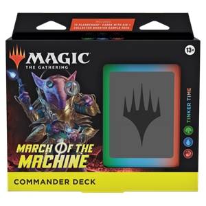 MAGIC THE GATHERING COMMANDER L'INVASION DES MACHINES TINKER TIME EN