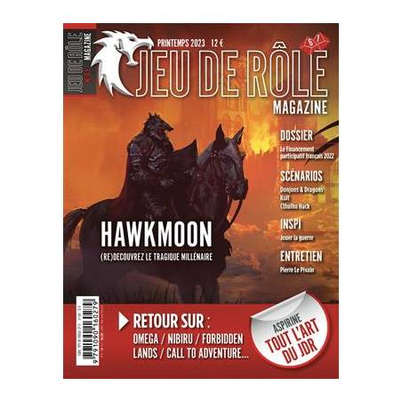 JEU DE RÔLE MAGAZINE N°61JEUX DE RÔLES JEU DE RÔLE MAGAZINE N°61