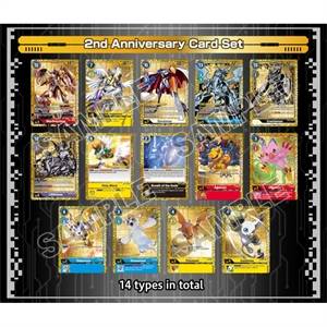 DIGIMON 2ND SET ANNIVERSAIRE ENDIGIMON DIGIMON 2ND SET ANNIVERSAIRE...