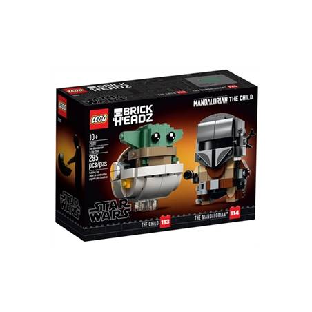 LEGO - STAR WARS GROGU ET MANDALORIENLEGO Le duo iconique de la ser...